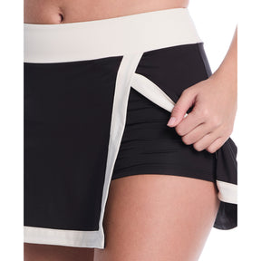 Quần Bơi Thể Thao Nữ Nike Swim Color Block  Swim Skirt