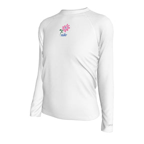 Áo  Bơi Thể Thao Bé Gái Nike Swim Hydroguard Long Sleeve Top