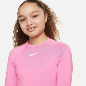 Áo Bơi Thể Thao bé gái Nike Swim LONG SLEEVE HYDROGUA