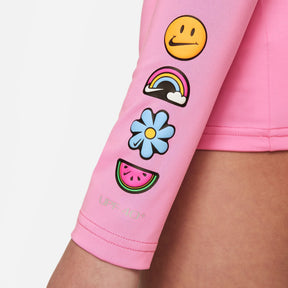 Áo Bơi Thể Thao bé gái Nike Swim LONG SLEEVE HYDROGUA