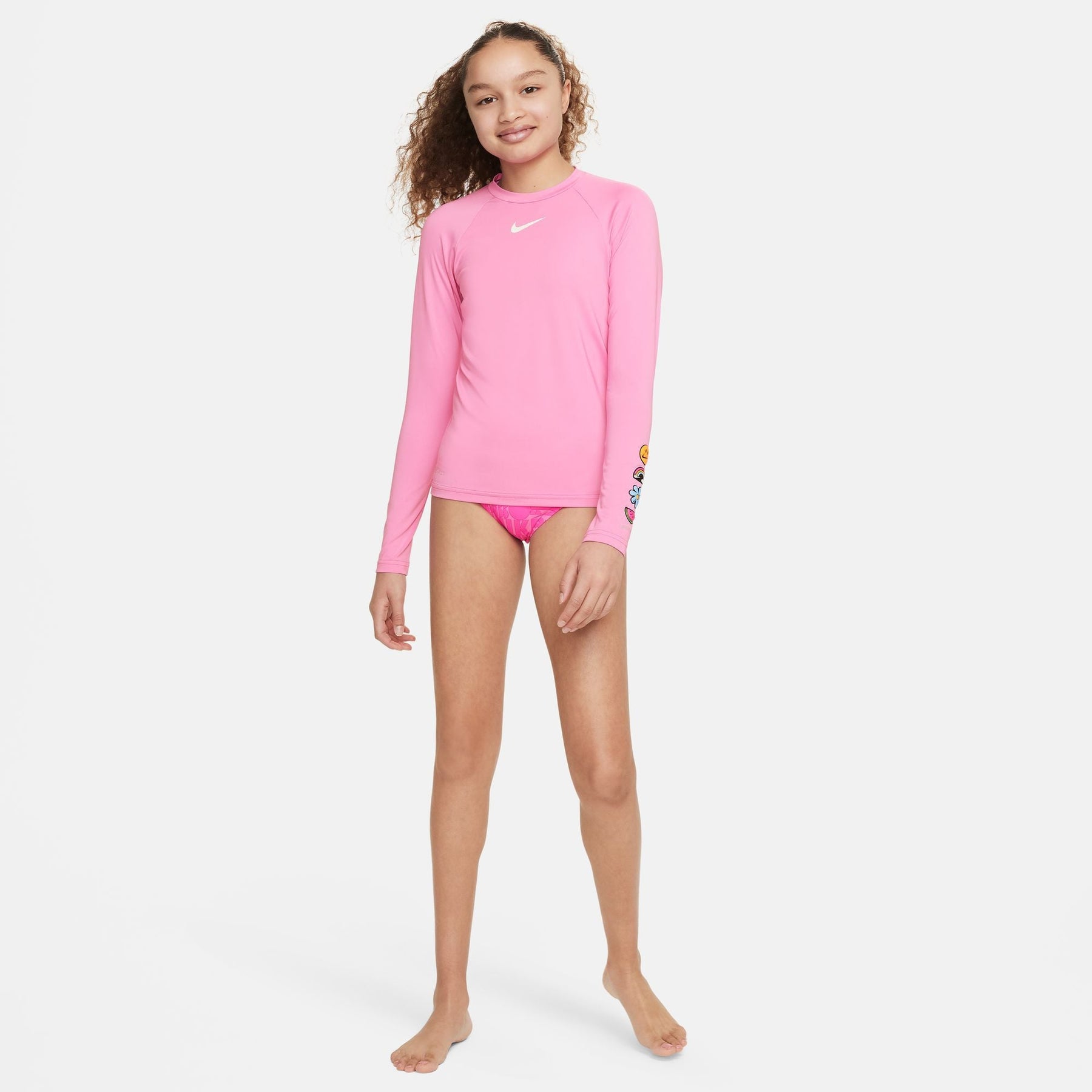 Áo Bơi Thể Thao bé gái Nike Swim LONG SLEEVE HYDROGUA