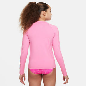 Áo Bơi Thể Thao bé gái Nike Swim LONG SLEEVE HYDROGUA