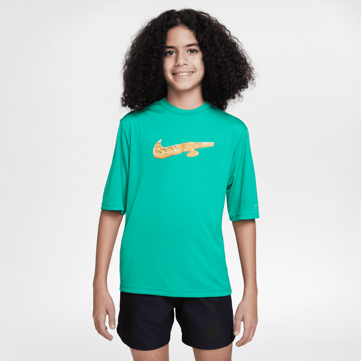 Áo Bơi Thể Thao Bé Trai Nike Swim Short Sleeve Hydroguard
