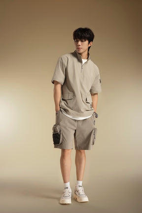 Áo Thể Thao Thời Trang Unisex Palladium High-Neck Utility Style T-Shirt