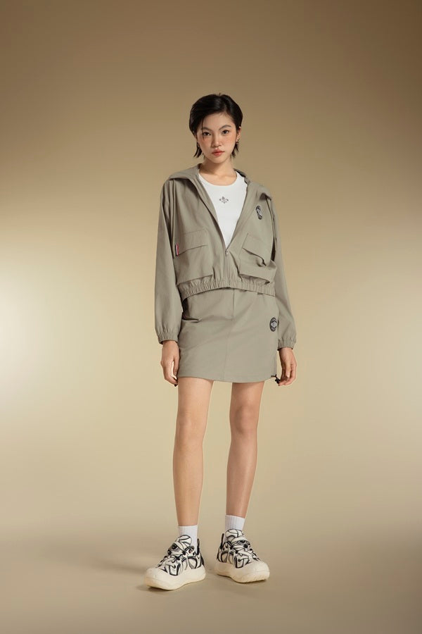 Váy Thể Thao Thời Trang Nữ Palladium Buckle-Detail Utility Skirt