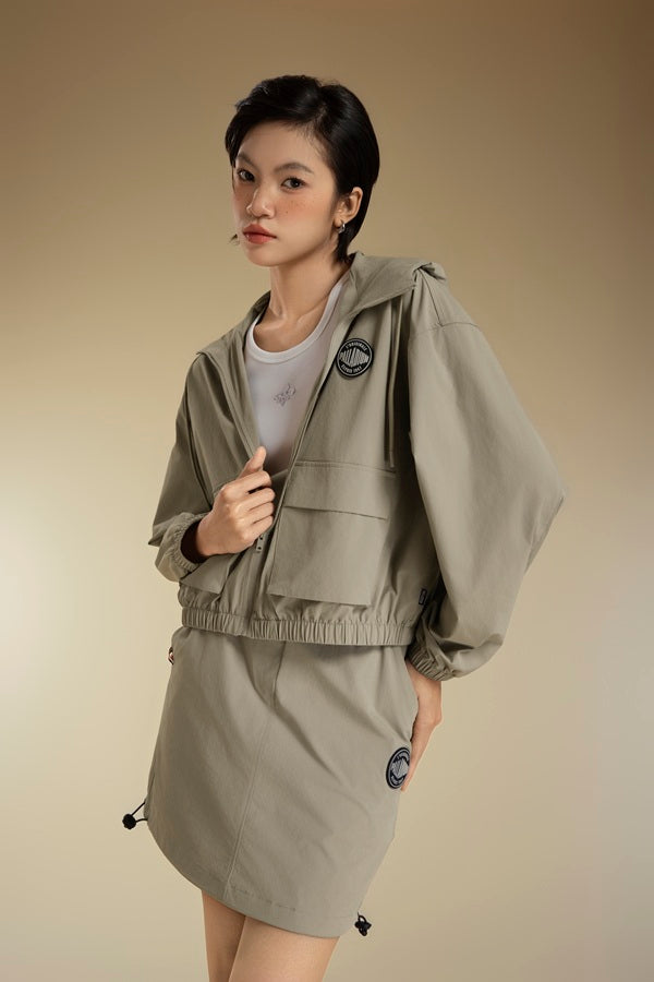 Váy Thể Thao Thời Trang Nữ Palladium Buckle-Detail Utility Skirt