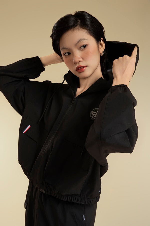 Áo Khoác Thể Thao Thời Trang Nữ Palladium Cropped Hooded Jacket