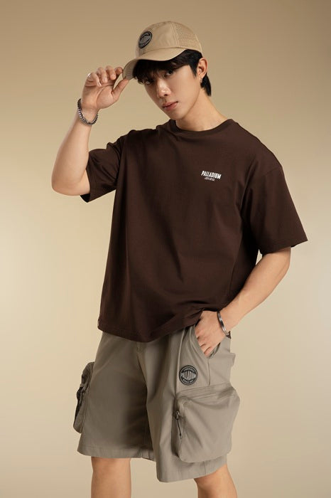 Áo Tay Ngắn Thể Thao Thời Trang Unisex Palladium Basic Logo T-Shirt