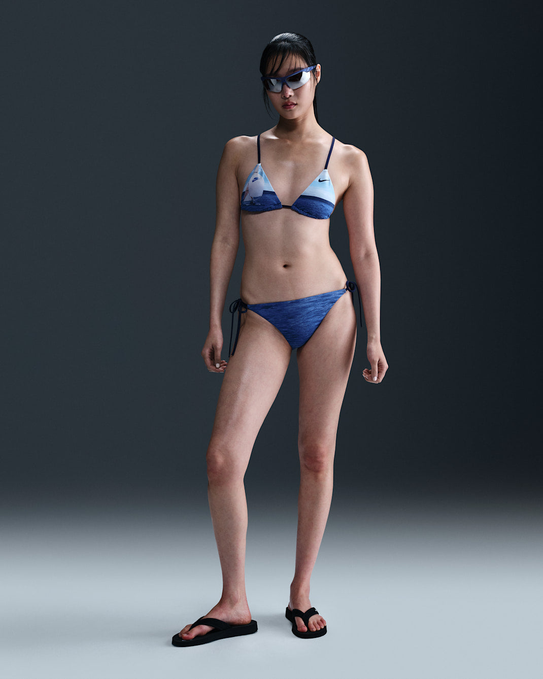 Quần Bơi Thể Thao Nữ Nike Swim Tie String Bikini Bottom