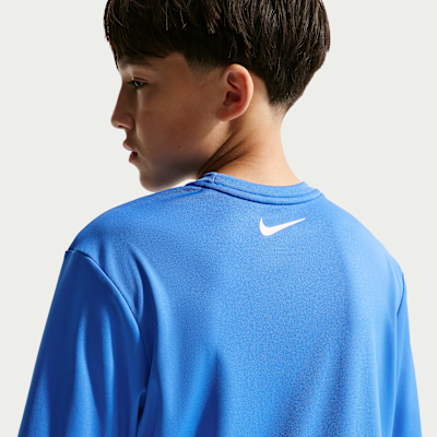 Áo  Bơi Thể Thao Bé Trai Nike Swim Hydroguard Short Sleeve Top