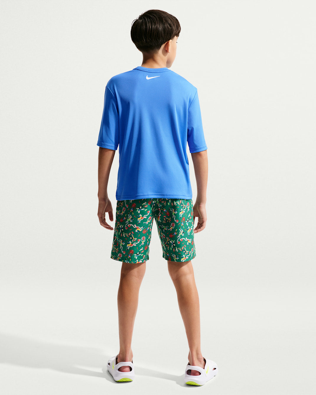Áo  Bơi Thể Thao Bé Trai Nike Swim Hydroguard Short Sleeve Top