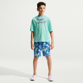 Áo  Bơi Thể Thao Bé Trai Nike Swim Hydroguard Short Sleeve Top