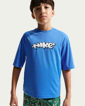 Áo  Bơi Thể Thao Bé Trai Nike Swim Hydroguard Short Sleeve Top