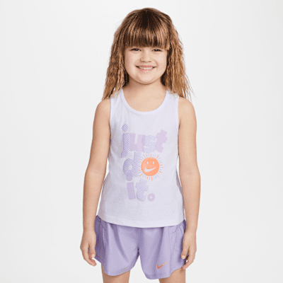Bộ Áo Quần Thể Thao Thời Trang Bé Gái Nike Nkg Sunny Swoosh Tank Short Se