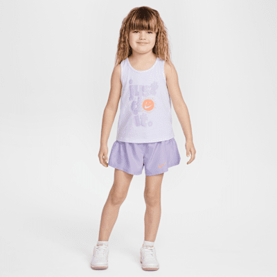 Bộ Áo Quần Thể Thao Thời Trang Bé Gái Nike Nkg Sunny Swoosh Tank Short Se