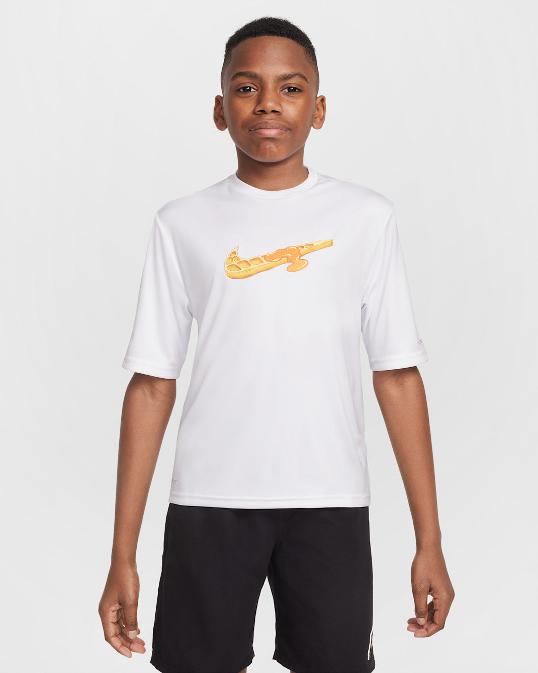 Áo Bơi Thể Thao Bé Trai Nike Swim Short Sleeve Hydroguard