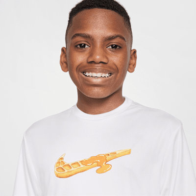 Áo Bơi Thể Thao Bé Trai Nike Swim Short Sleeve Hydroguard
