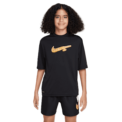 Áo Bơi Thể Thao Bé Trai Nike Swim Short Sleeve Hydroguard