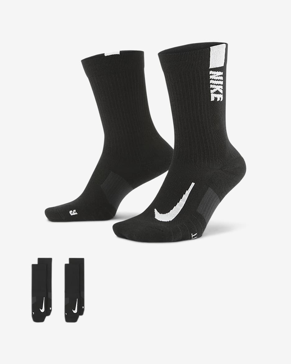 Vớ Thể Thao Unisex Nike U NK MLTPLIER CRW 2PR - 144 (2 đôi)