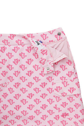 Váy Golf Nữ WAAC Athletic Cacti Cargo Skort