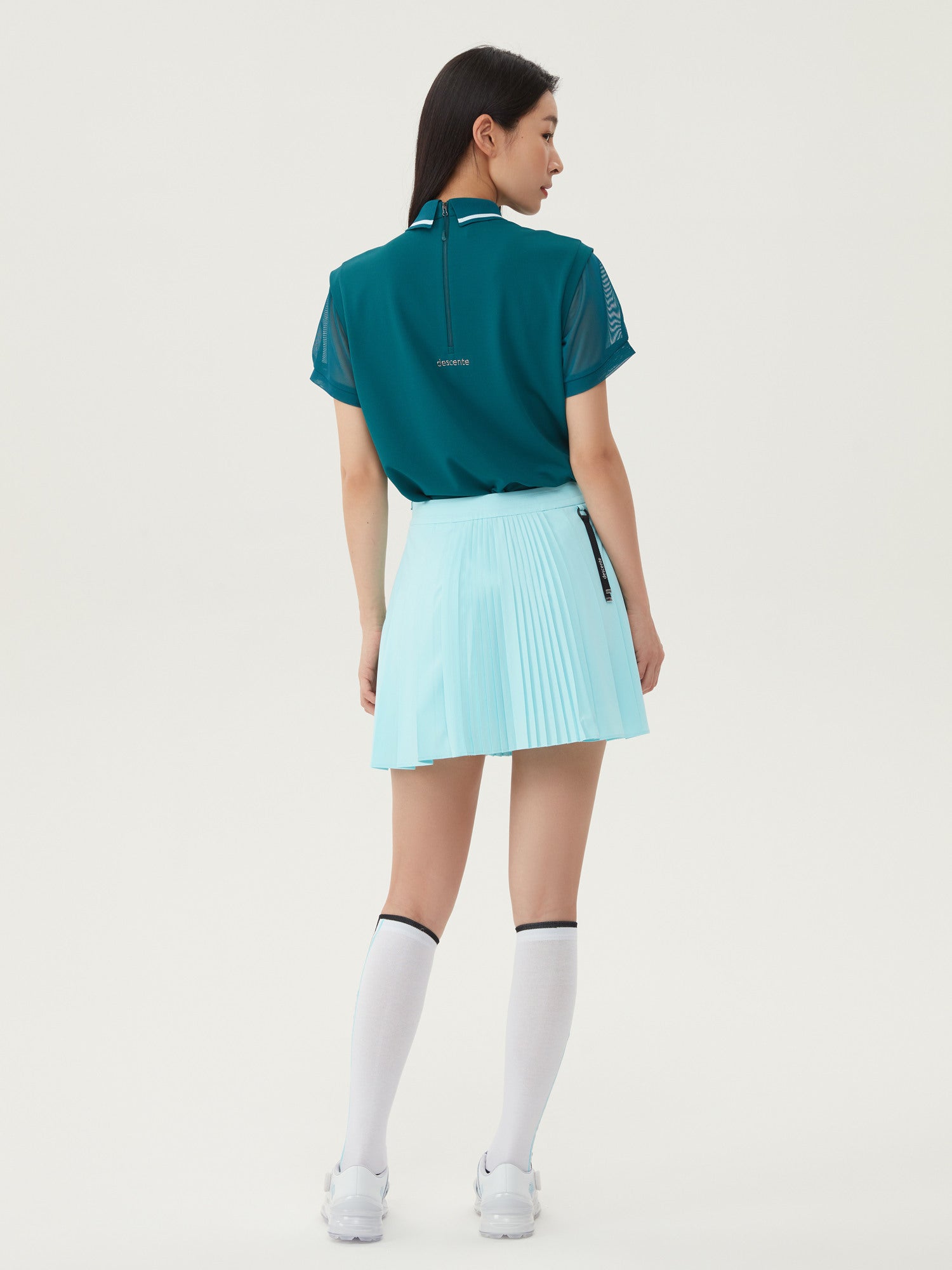 Váy Golf DESCENTE Nữ Mixed Pleats Skirt