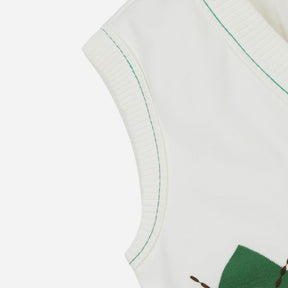 Áo Golf Nữ WAAC Women Club Embroidery Sleeveless Cardigan