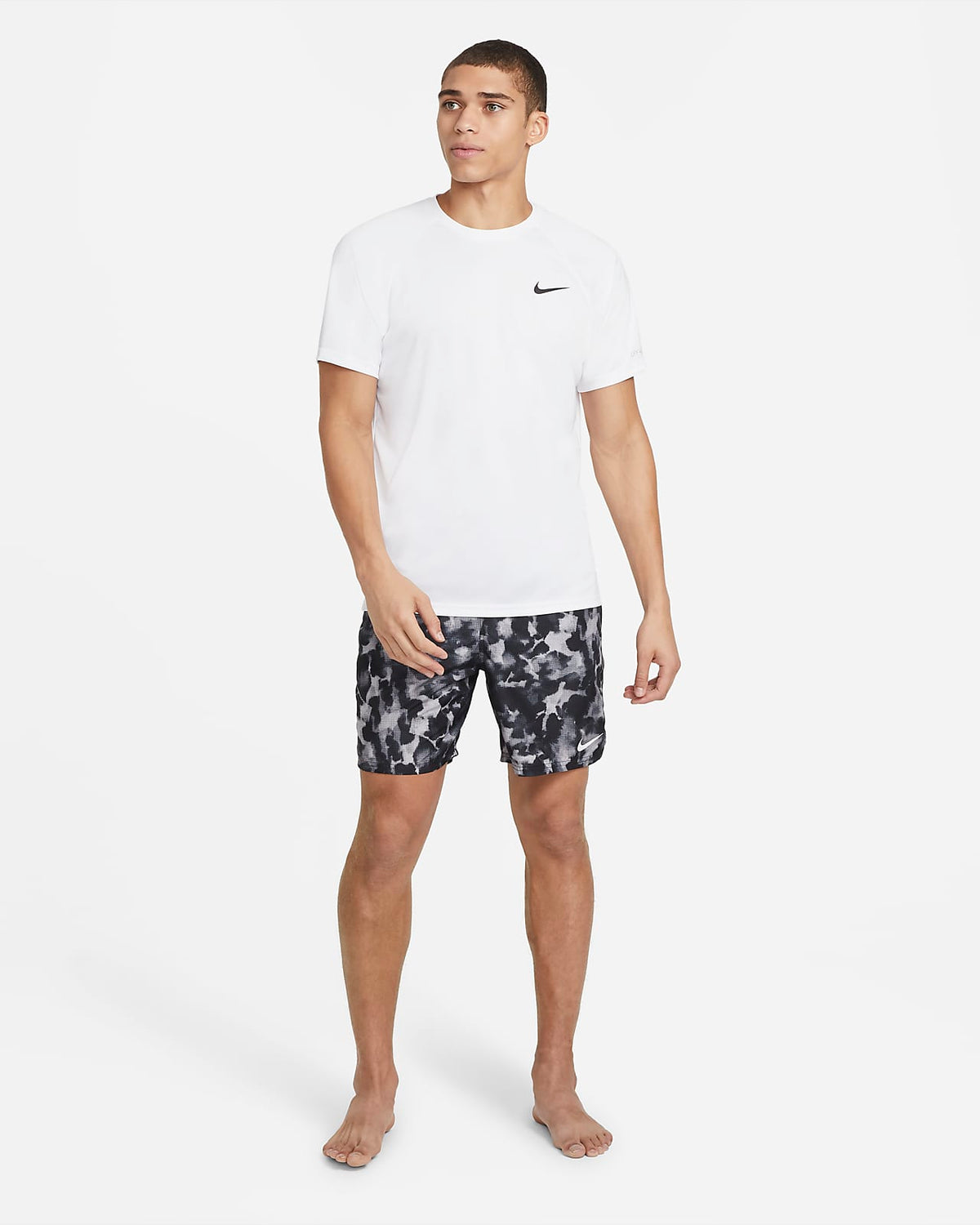 Áo Bơi Thể Thao Nam NIKE SWIM SHORT SLEEVE HYDROGU