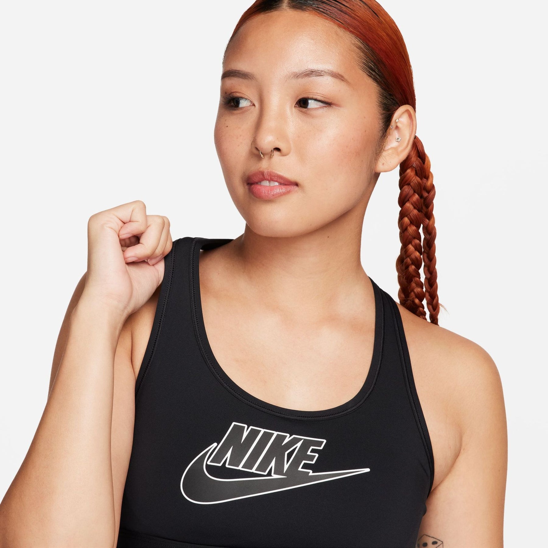 Áo Ngực Thể Thao Nữ Nike As W Nk Swsh Med Spt Futura Br