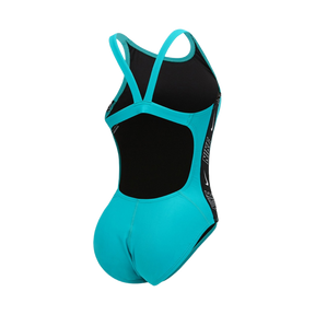 Đồ Bơi Thể Thao một mảnh Nữ NIKE SWIM Nike Fusion Logo Tape Fastback One Piece (Phom Ôm Sát - không đệm ngực)