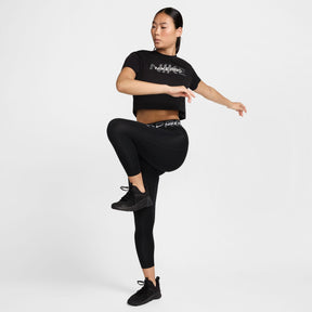 Áo Tay Ngắn Thể Thao Nữ Nike As W Nk Pro Ss Crp Tee Fa24