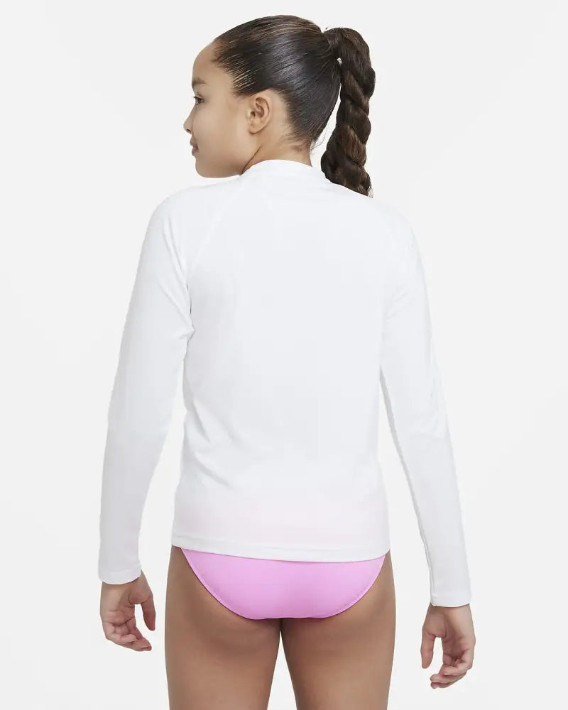 Áo Bi Bé Gái Nike Swim Long Sleeve Hydrogua