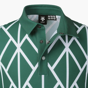 Áo Golf Descente Nam Spirit Front Patterned Short Sleeve T-Shirt