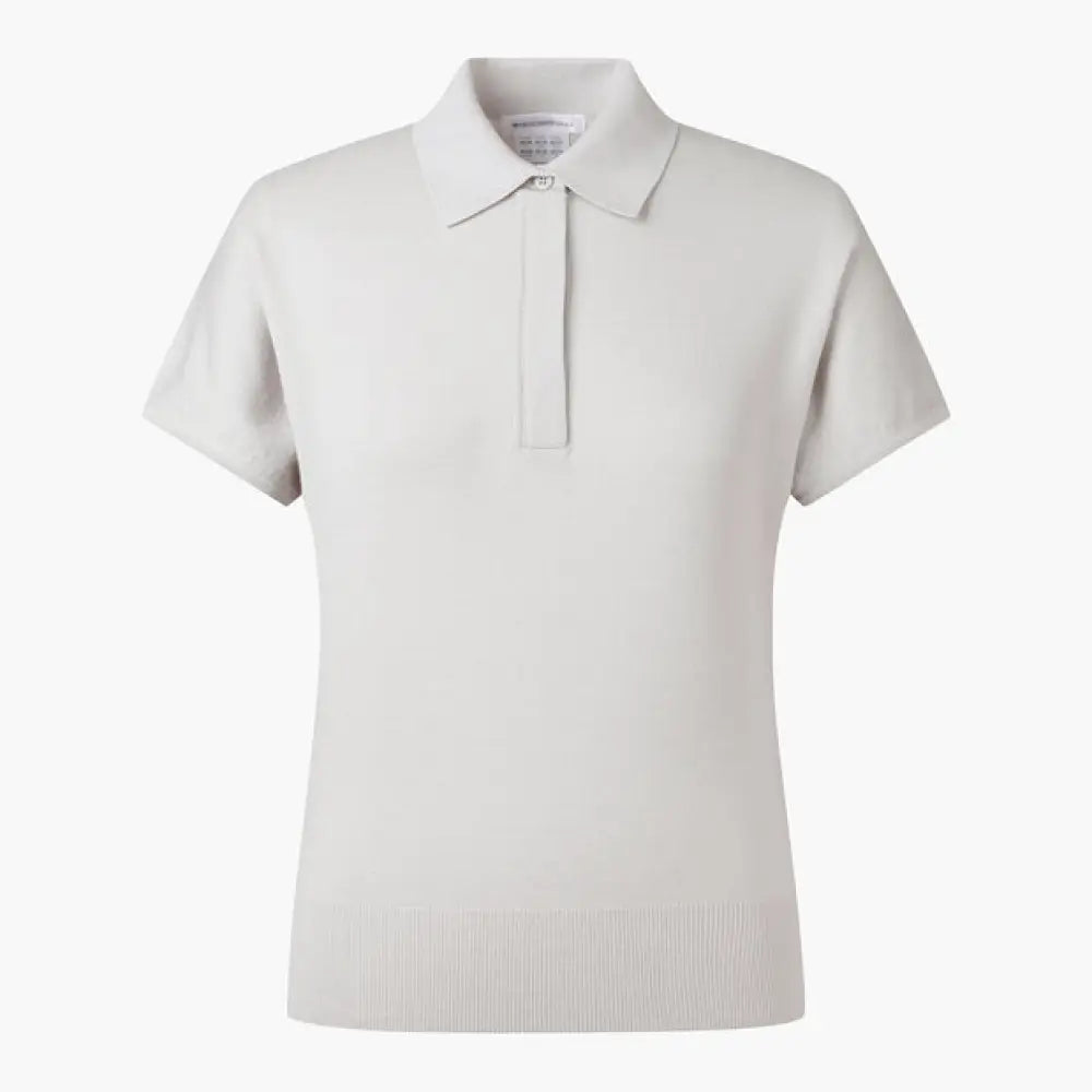 Áo Golf Descente N [Se]Short Sleeve Knit Be / 3Xs Tay Ngn