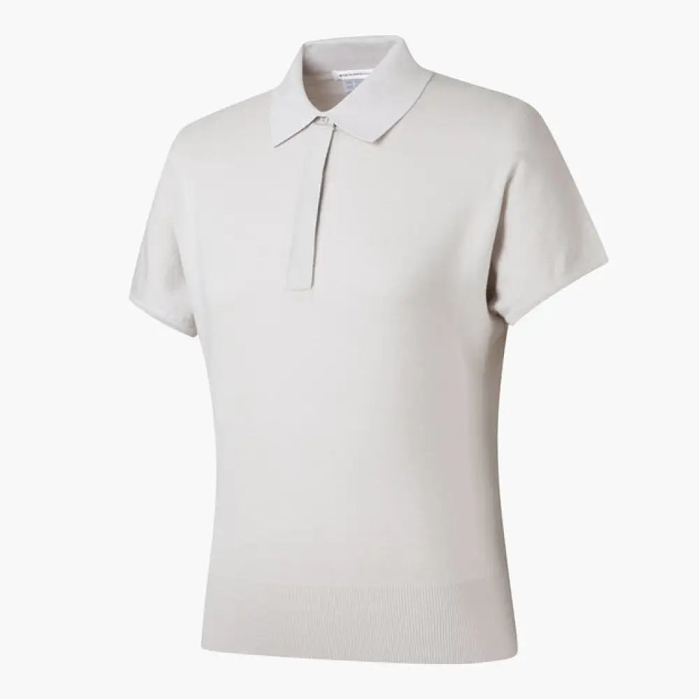 Áo Golf Descente N [Se]Short Sleeve Knit Tay Ngn