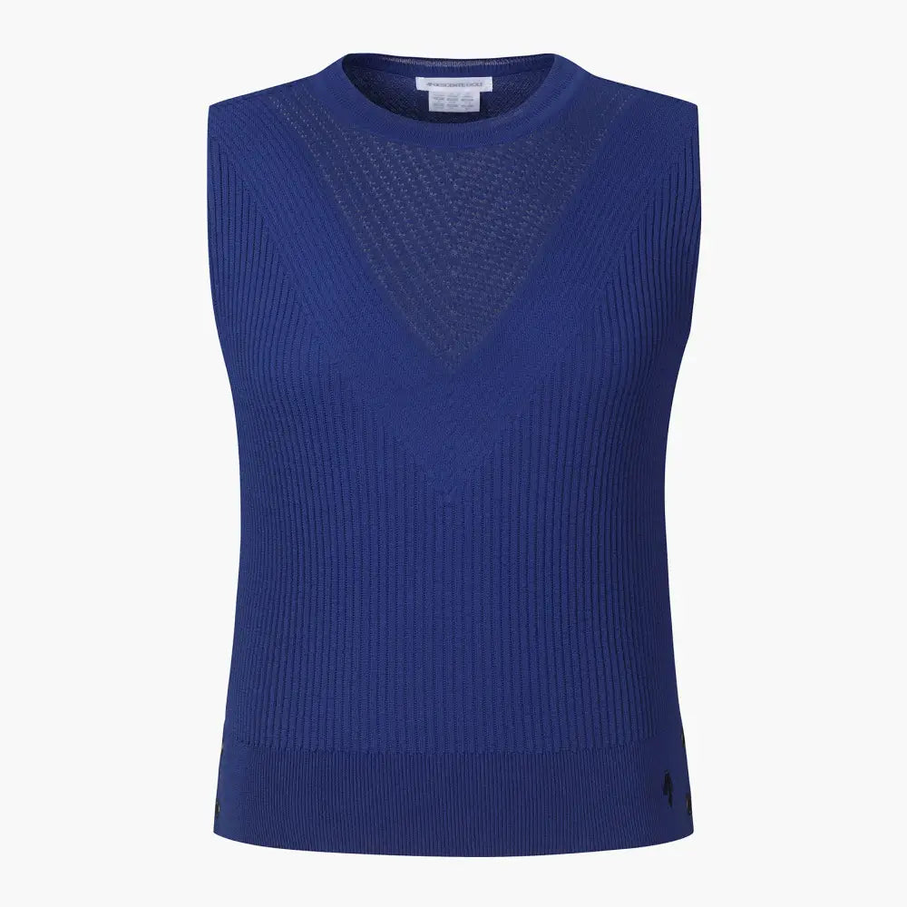 Áo Golf Descente N Womens Spirit Hot Summer Knit Vest Xanh / 3Xs