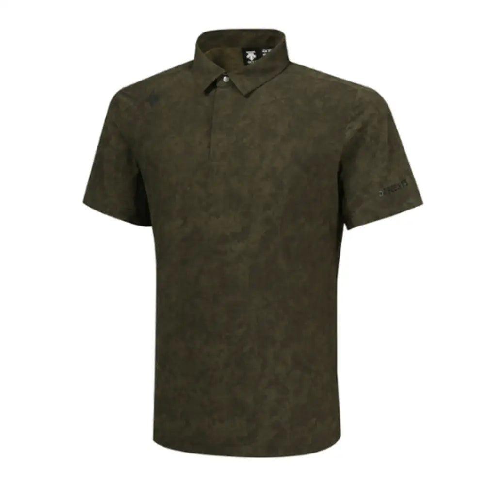 Áo Golf Polo Nam Descente Whole Patterned Tay Ngn