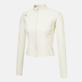 Áo Khoác Th Thao Descente N [Re:st] Womens Onibegie Slim Fit Semi Crop Jacket Kem Nht / 2Xs