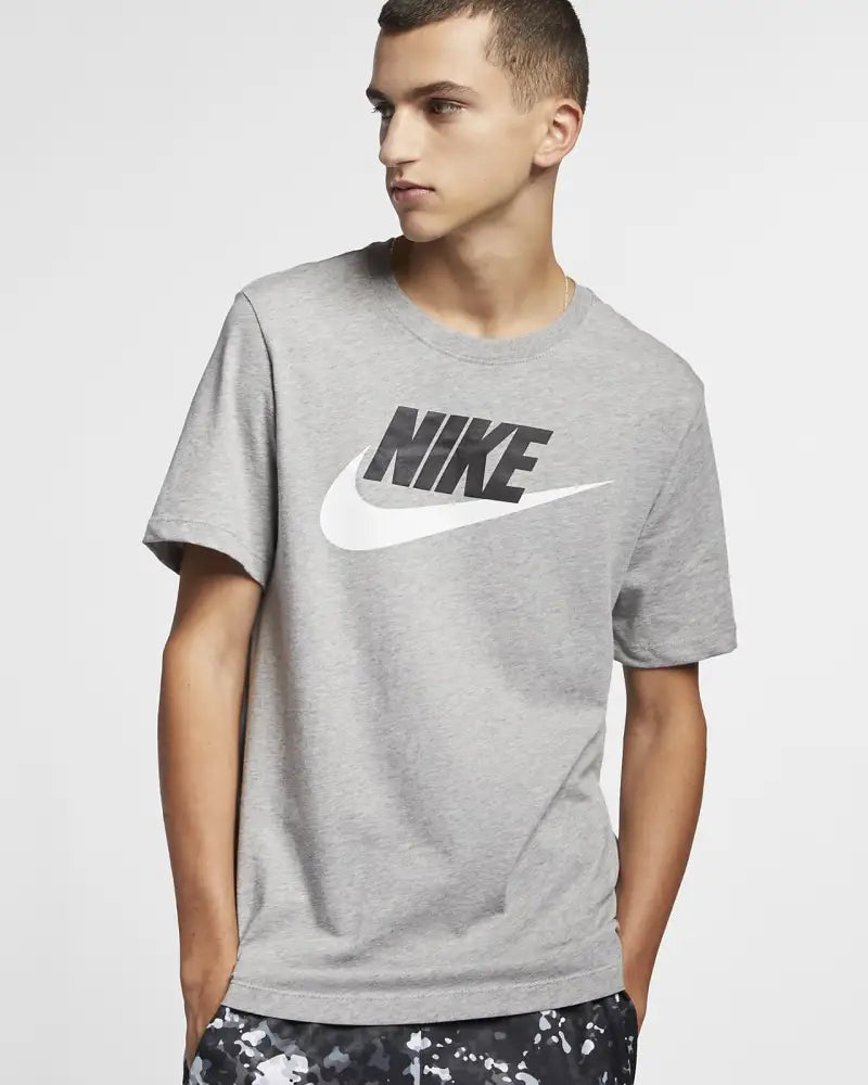 Áo Nike Men Sportswear Tee Icon Futura Xám / Xl Tay Ngn Th Thao