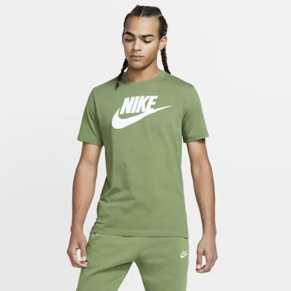 Áo Nike Men Sportswear Tee Icon Futura Xanh Lá / M Tay Ngn Th Thao