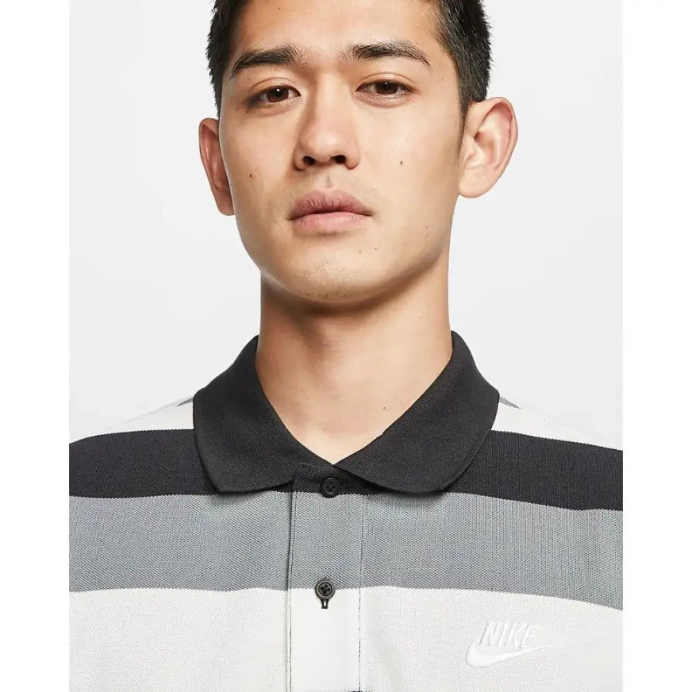 Áo Polo Sportswear Nike Nam Striped Tay Ngn Th Thao