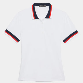 Áo Polo Tay Ngn Golf G/Fore N Pleated Collar & Cuff Trng / L