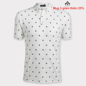 Áo Polo Tay Ngn Th Thao G/Fore Nam Mini G Button Down Trng / M Golf