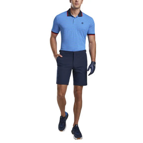 Áo Polo Tay Ngn Th Thao G/Fore Nam Perforated Wide Stripe Golf