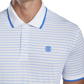 Áo Polo Tay Ngn Th Thao G/Fore Nam Perforated Wide Stripe Trng / L Golf