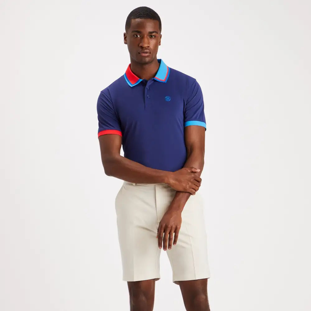 Áo Polo Tay Ngn Th Thao G/Fore Nam Two-Tone Golf