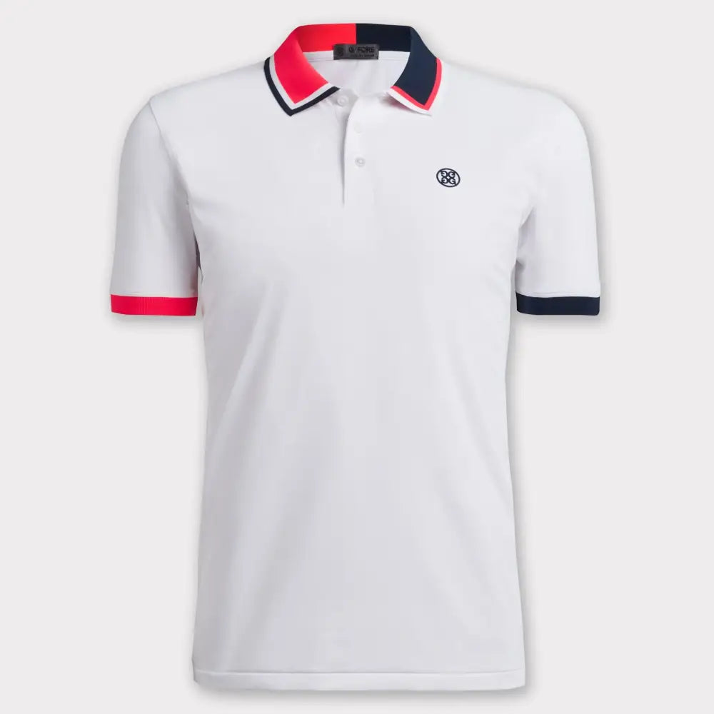 Áo Polo Tay Ngn Th Thao G/Fore Nam Two-Tone Trng / L Golf