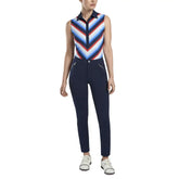 Áo Polo Tay Ngn Th Thao G/Fore N Chevron Stripe Sleevlss Golf