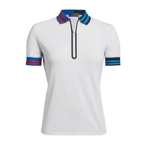 Áo Polo Tay Ngn Th Thao G/Fore N Zip With Embossed Logo Trng / S Golf