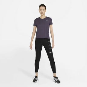Áo Tay Ngn Th Thao Nike Miler Tím / Xs