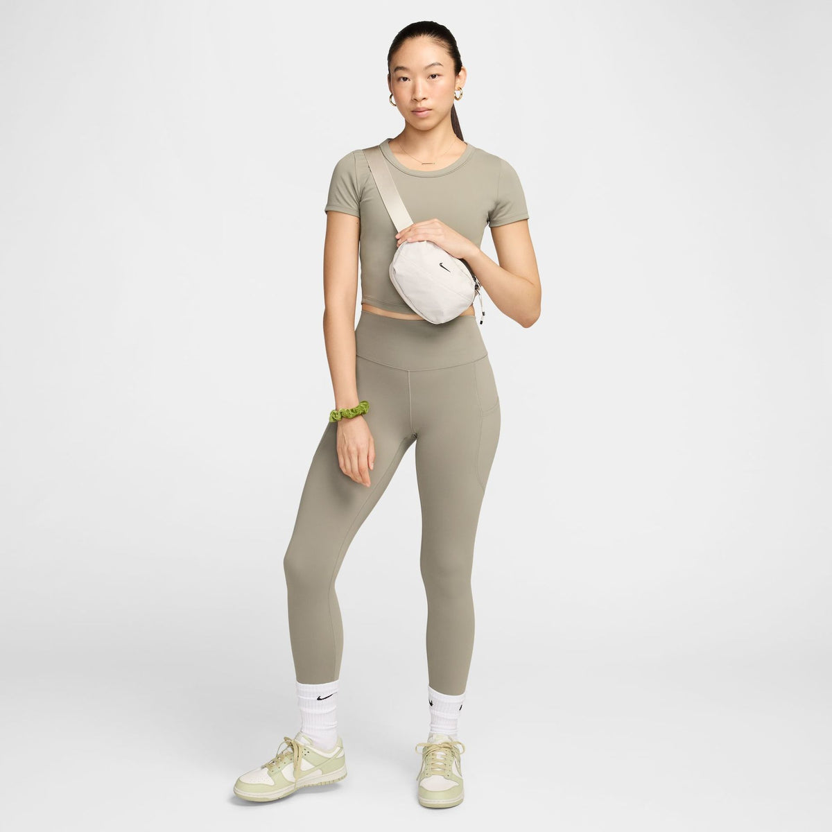 Quần Dài Thể Thao Nữ Nike As W Nk Df One Hr 7/8 Pkt Tght